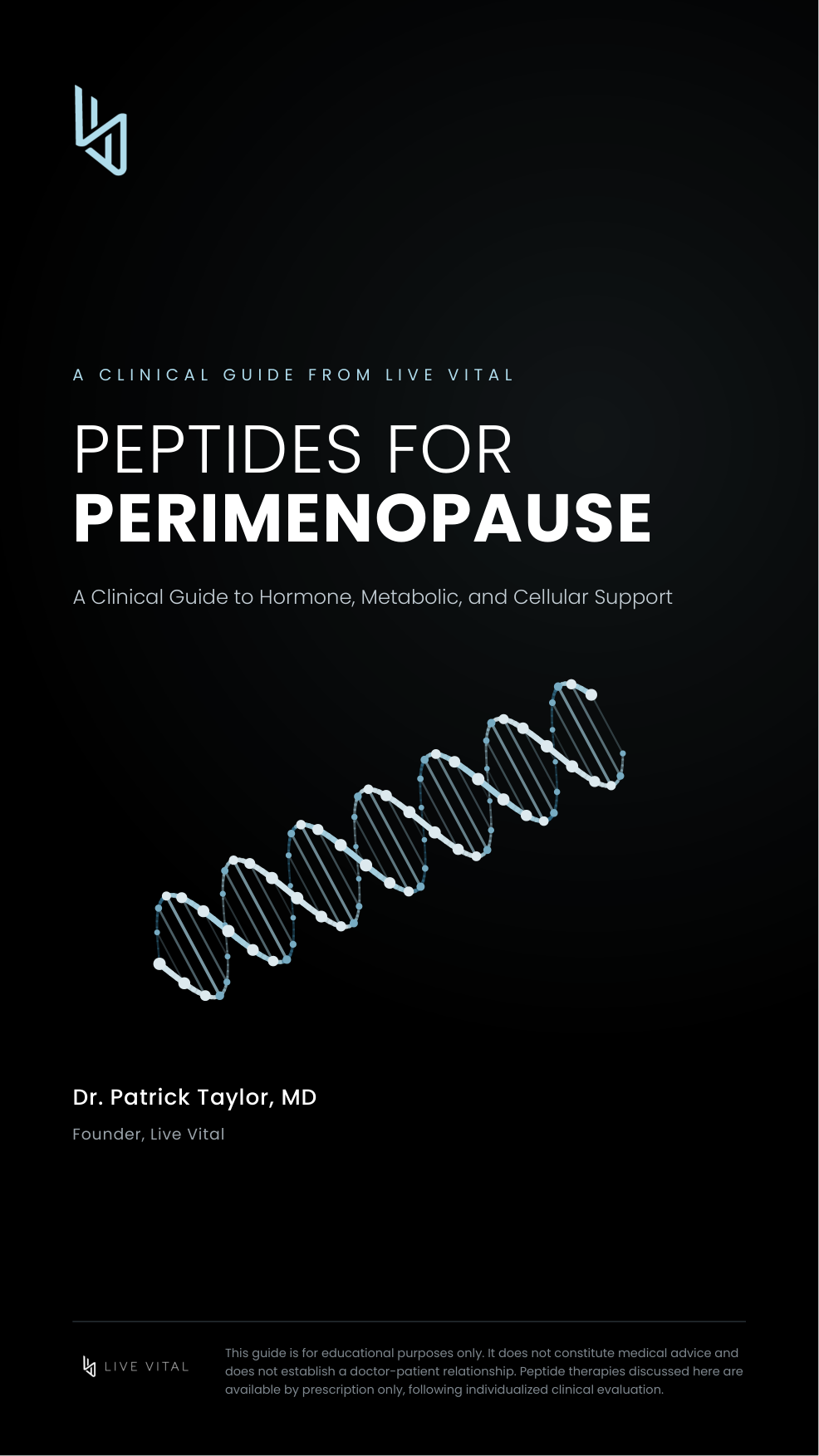 Peptides for Perimenopause — clinical guide cover